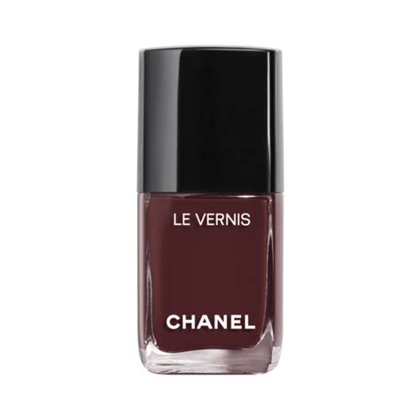 chanel le vernis rouge brun|More.